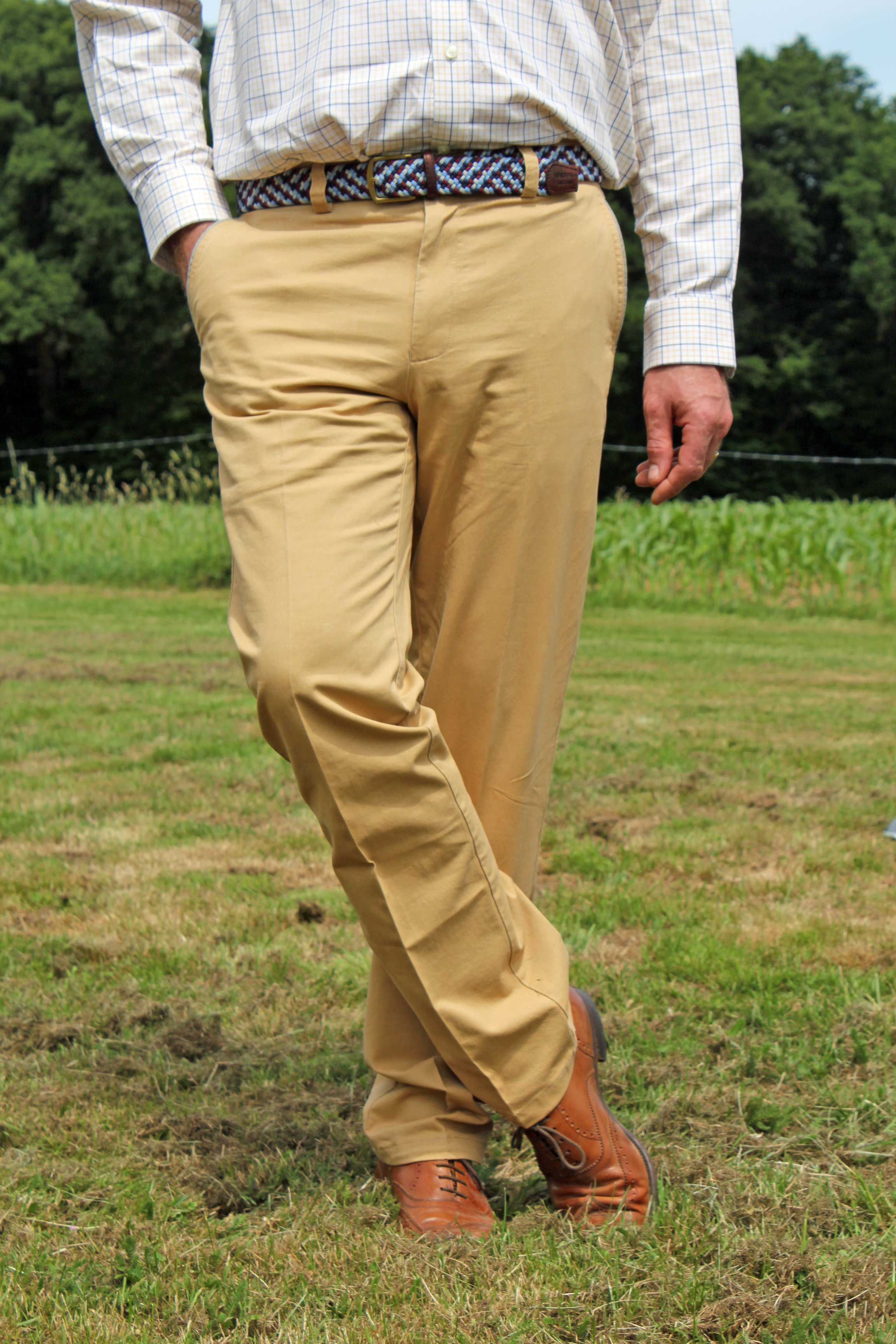 Pantalon chino 2025 jaune homme