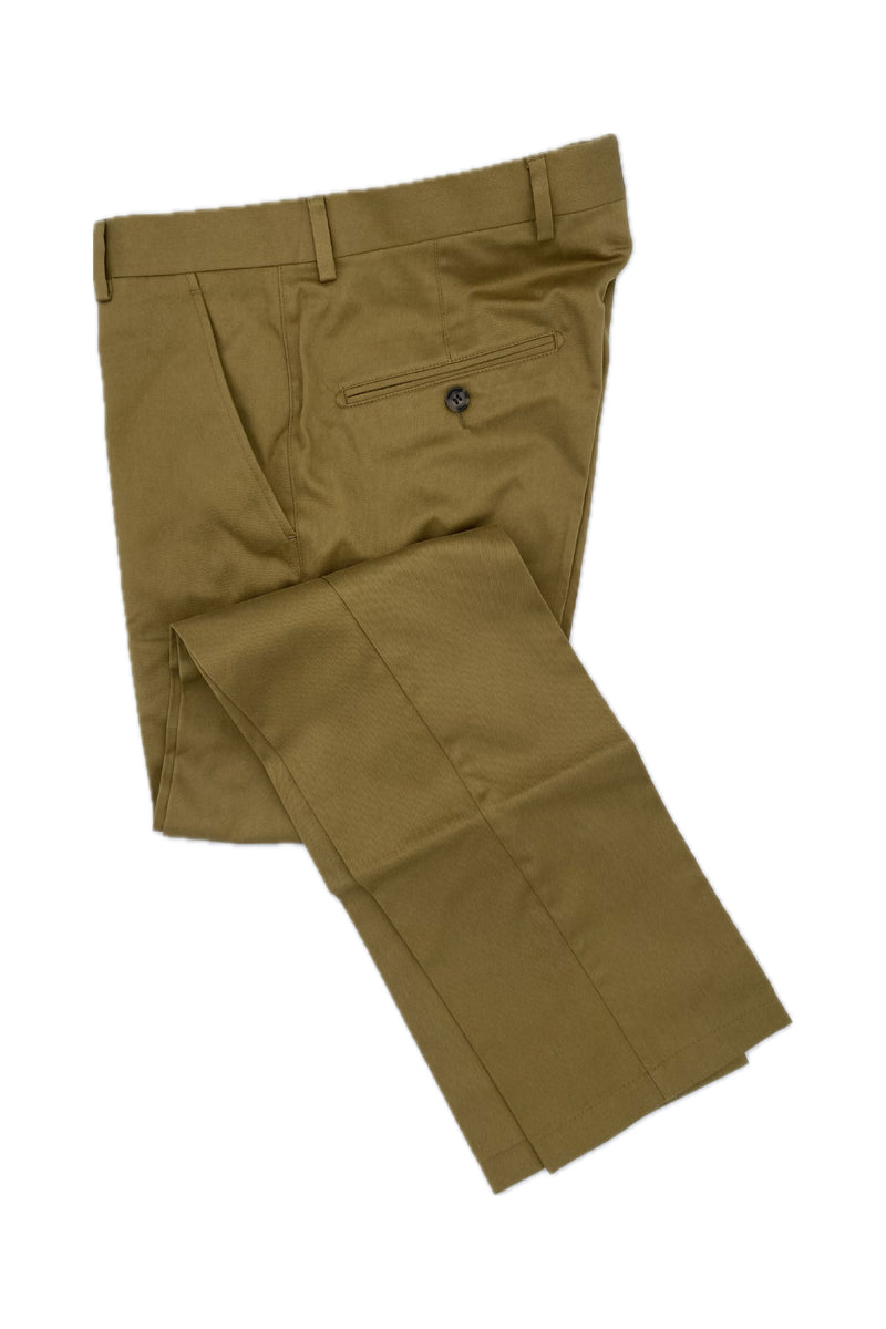 Pantalon chino homme kaki