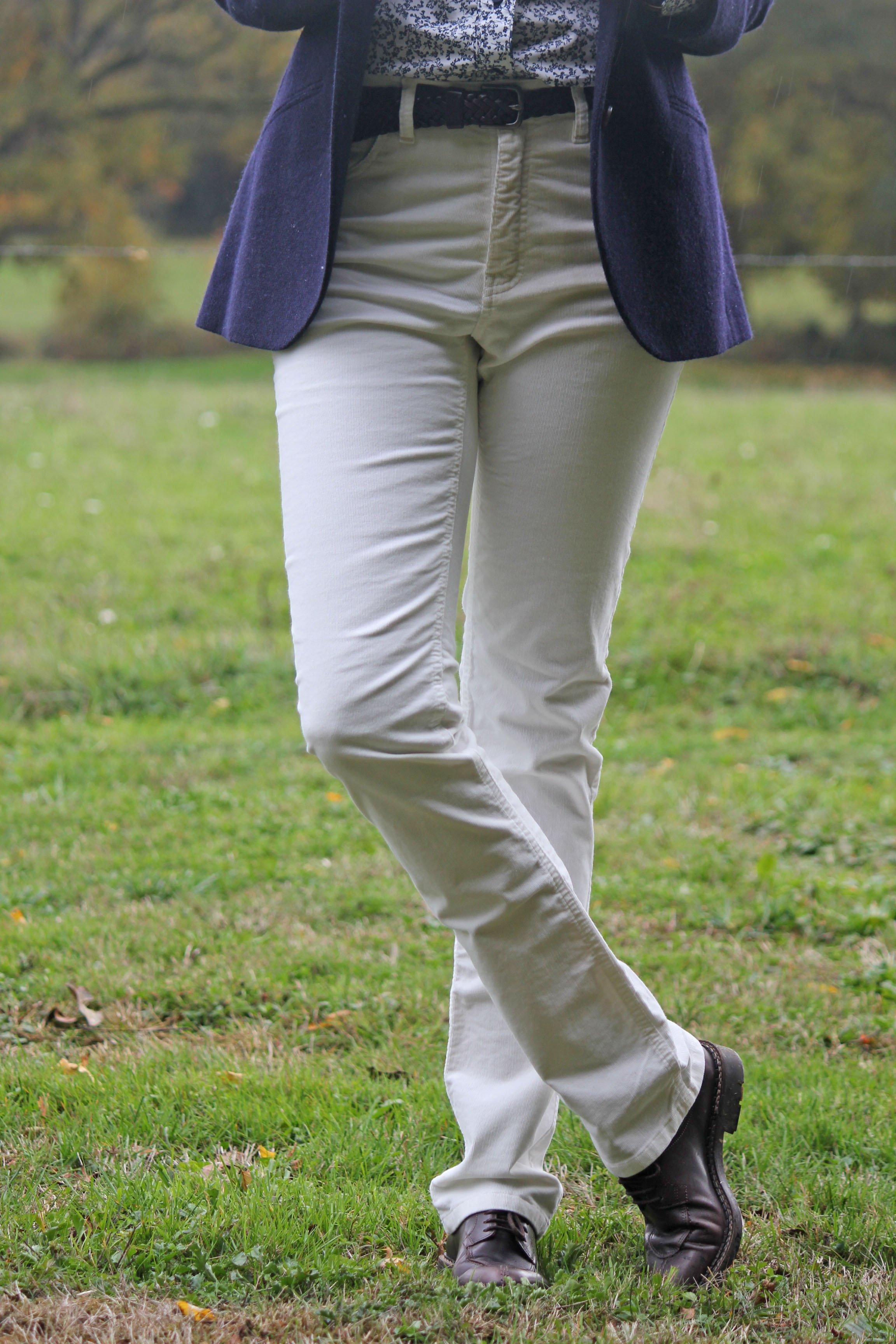 Pantalon femme outlet blanc